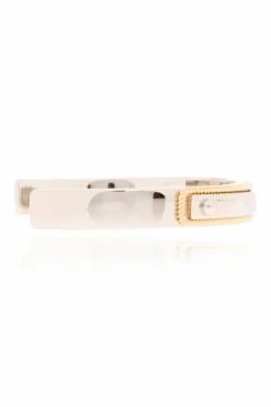 Dolce & Gabbana SREBRNY Bransoleta z logo