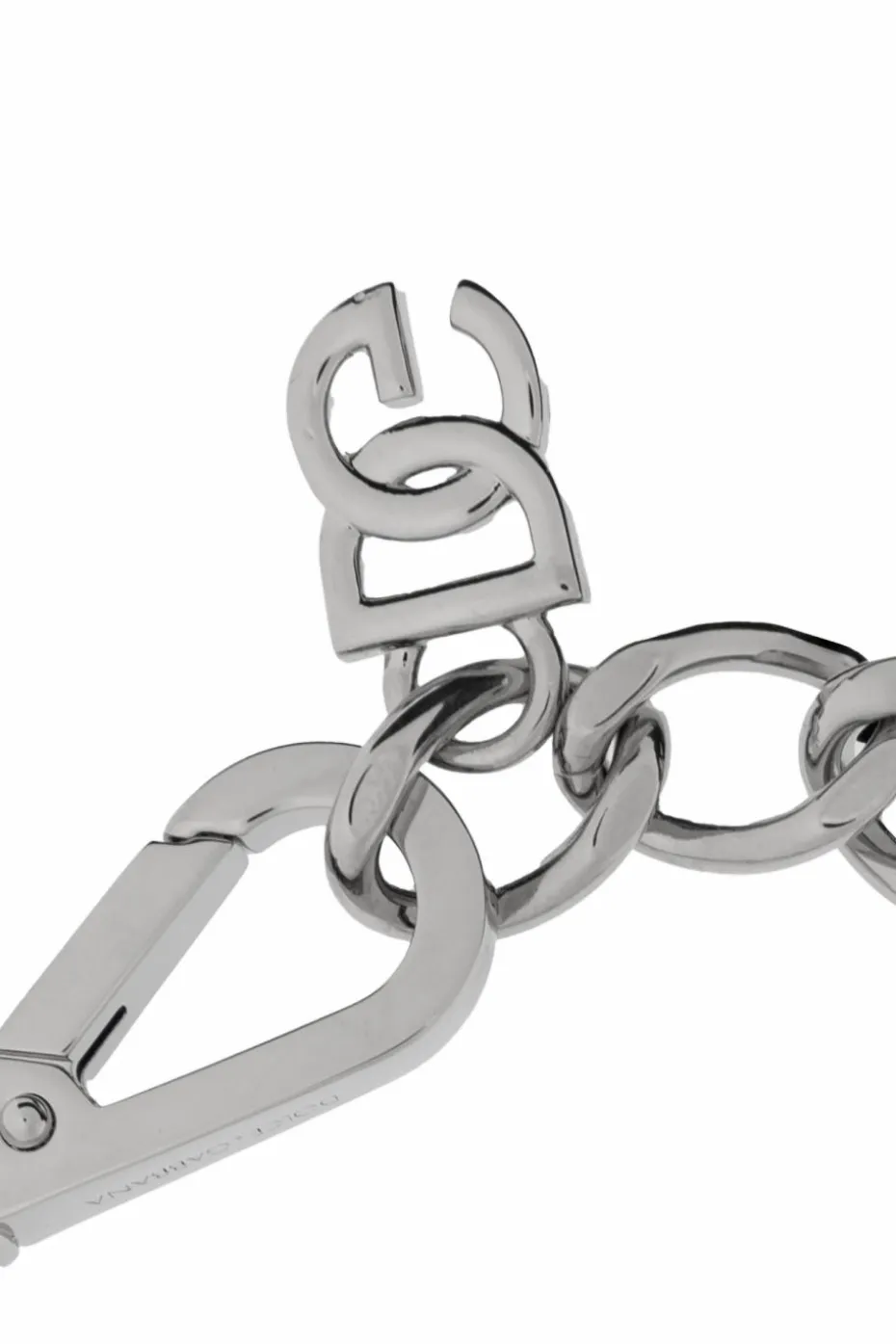 Dolce & Gabbana SREBRNY Bransoleta z logo