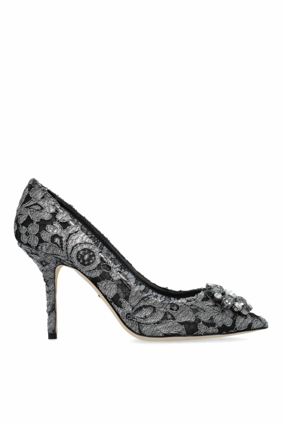 Dolce & Gabbana SREBRNY Buty na obcasie `Belluccii`