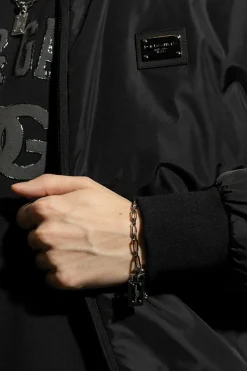 Dolce & Gabbana SREBRNY Mosiężna bransoleta