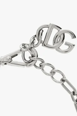Dolce & Gabbana SREBRNY Mosiężna bransoleta