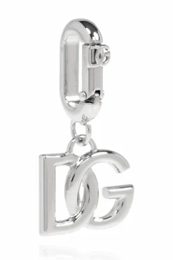 Dolce & Gabbana SREBRNY Zawieszka z logo