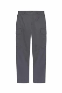 Dolce & Gabbana SZARY Bawełniane spodnie typu `cargo`