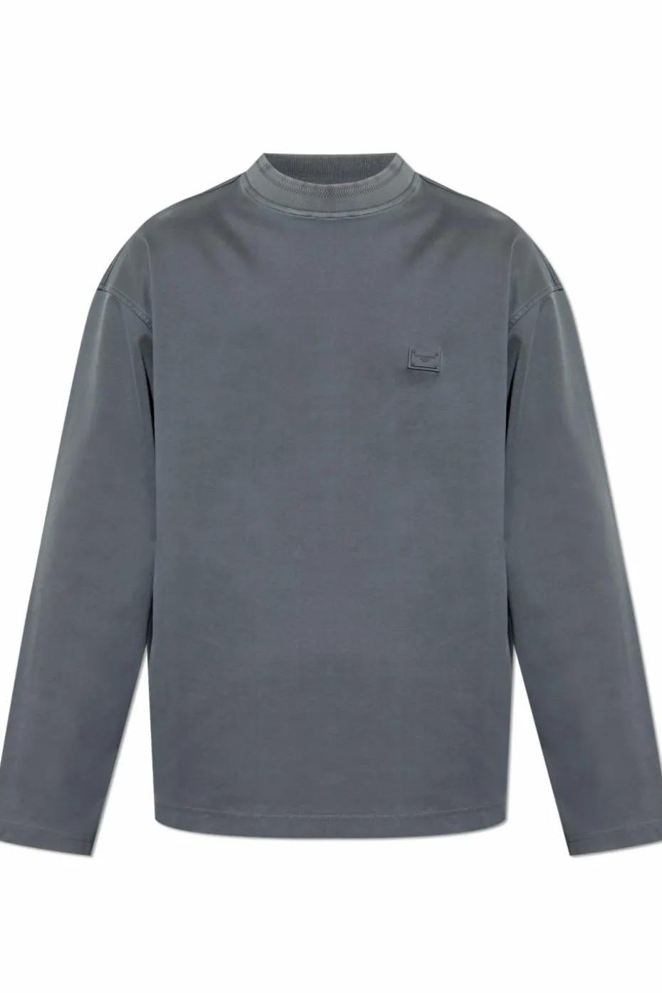 Dolce & Gabbana SZARY Bluza z aplikacją z logo