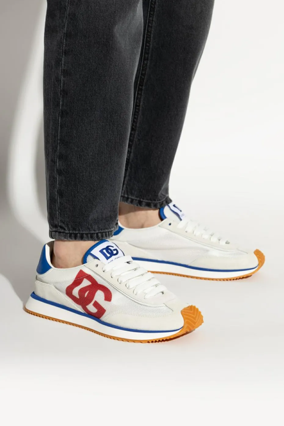 Dolce & Gabbana SZARY Buty sportowe z logo