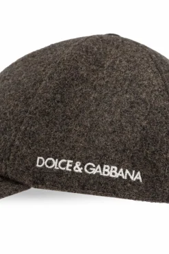 Dolce & Gabbana SZARY Czapka z daszkiem
