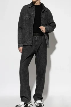 Dolce & Gabbana SZARY Jeansy z kieszeniami