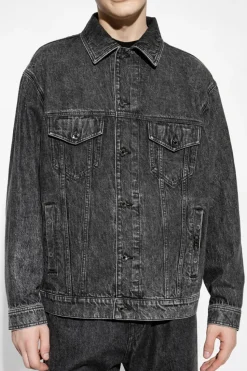 Dolce & Gabbana SZARY Kurtka jeansowa