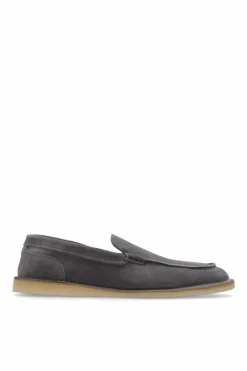 Dolce & Gabbana SZARY Skórzane buty