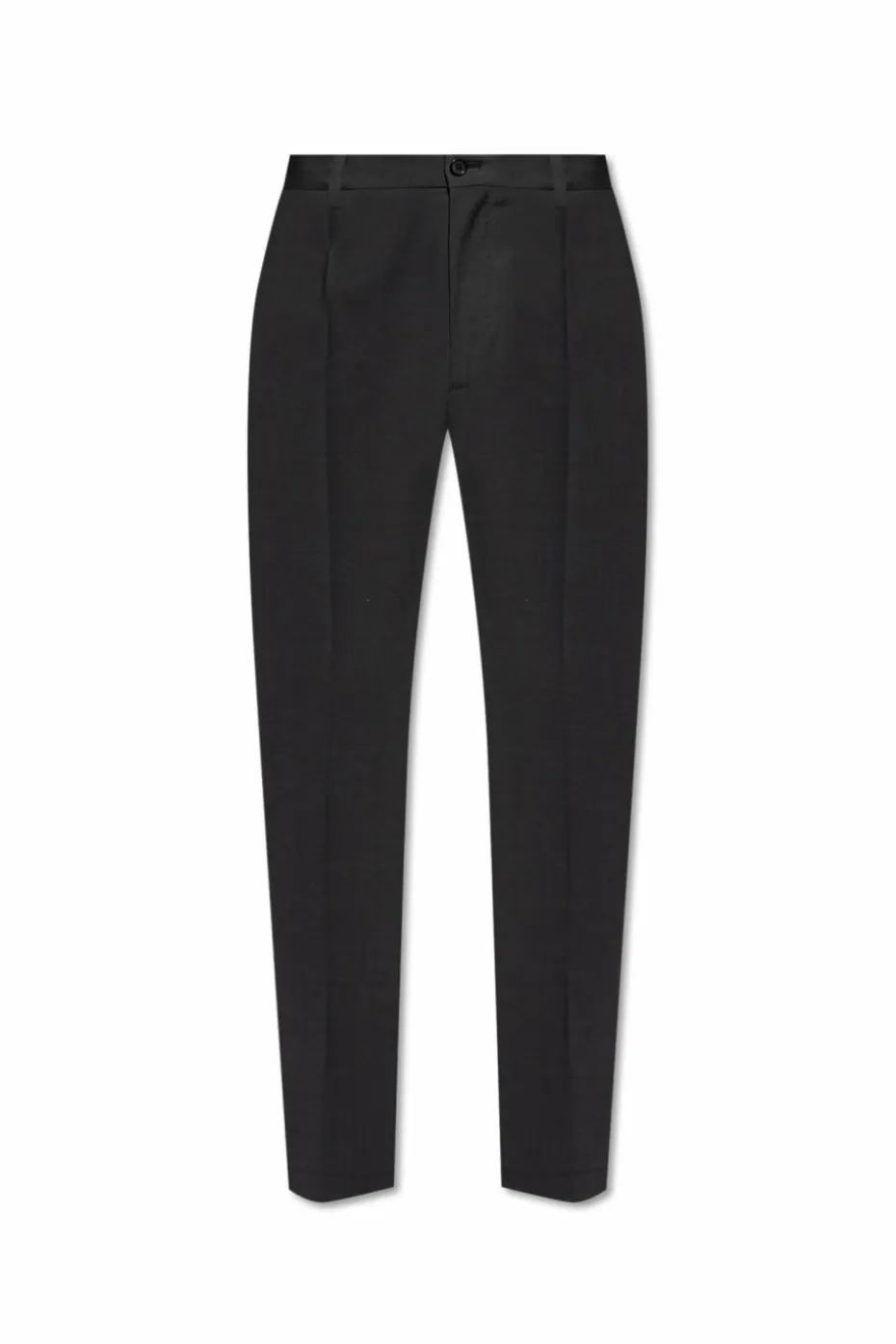 Dolce & Gabbana SZARY Spodnie w kant