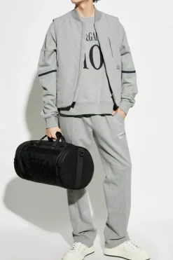 Dolce & Gabbana SZARY Spodnie dresowe z logo
