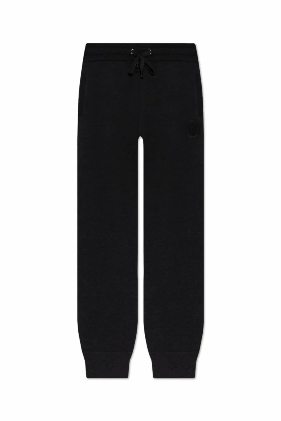 Dolce & Gabbana SZARY Spodnie o luźnym kroju