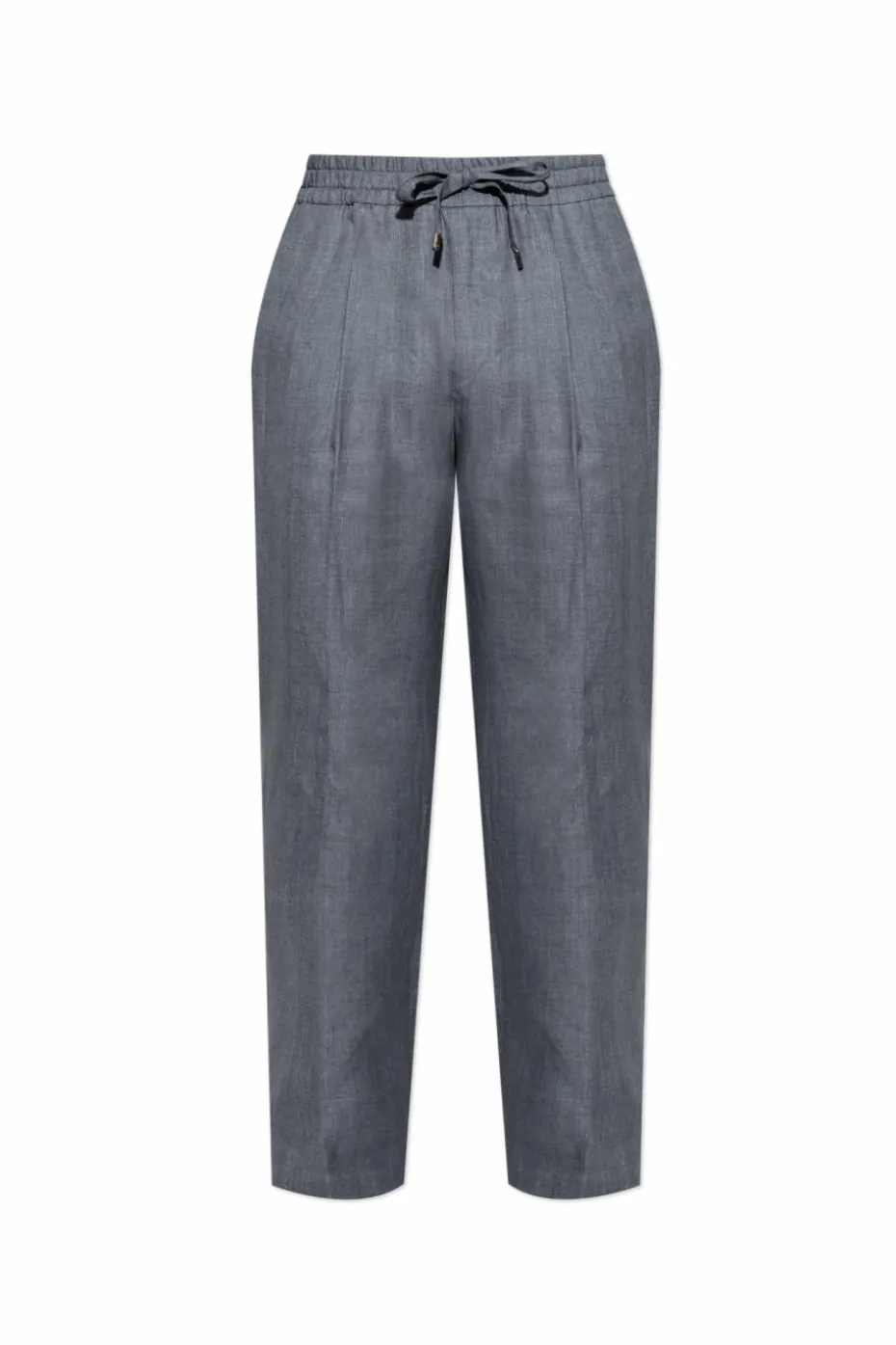 Dolce & Gabbana SZARY Spodnie w kant