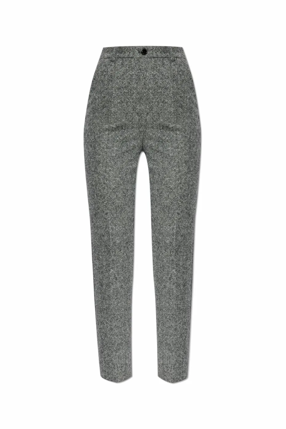 Dolce & Gabbana SZARY Wełna w kant