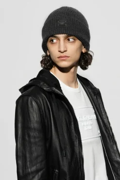 Dolce & Gabbana SZARY Wełniana czapka