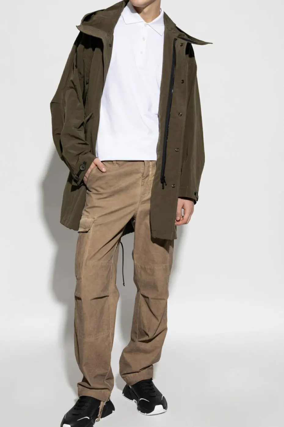 Dolce & Gabbana ZIELONY Kurtka typu `parka`