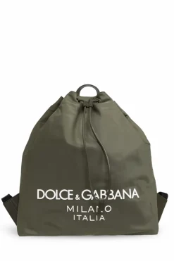 Dolce & Gabbana ZIELONY Plecak z logo