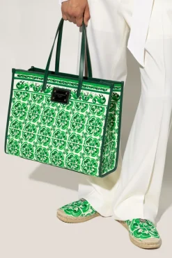 Dolce & Gabbana ZIELONY Torba typu `shopper`
