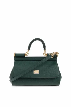 Dolce & Gabbana ZIELONY Torba do ręki `Sicily Small`