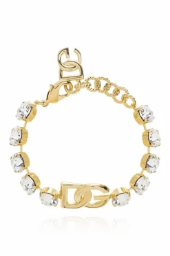 Dolce & Gabbana ZŁOTY Bransoleta z logo
