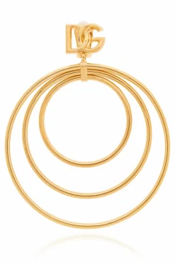 Dolce & Gabbana ZŁOTY Klipy z logo