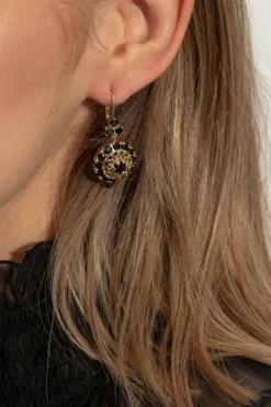 Dolce & Gabbana ZŁOTY Kolczyki z szafirami