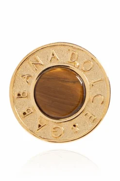 Dolce & Gabbana ZŁOTY Kolczyki z logo
