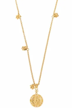 Dolce & Gabbana ZŁOTY Mosiężny naszyjnik