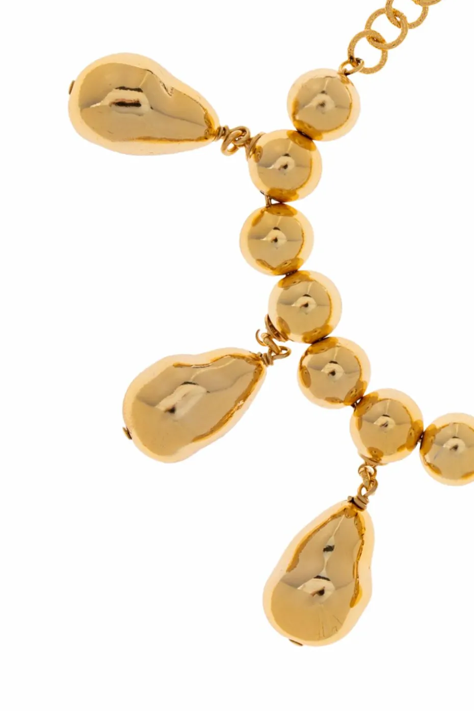 Dolce & Gabbana ZŁOTY Mosiężna bransoleta