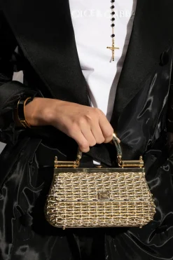 Dolce & Gabbana ZŁOTY Torba na ramię