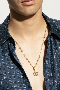 Dolce & Gabbana ZŁOTY Zawieszka z logo