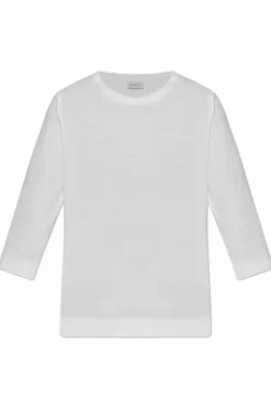 Dries Van Noten BIAŁY Top z okrągłym dekoltem