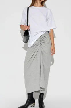 Dries Van Noten BIAŁY T-shirt o luźnym kroju