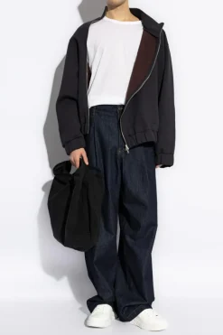Dries Van Noten BIAŁY T-shirt `Hubba`