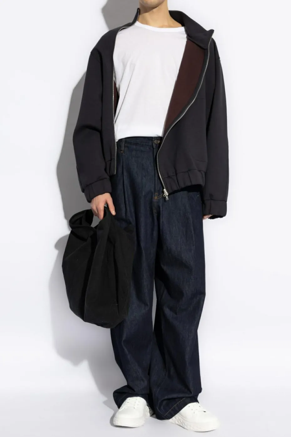 Dries Van Noten BIAŁY T-shirt `Hubba`