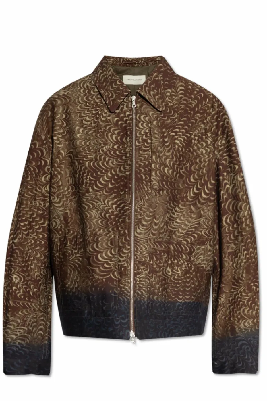 Dries Van Noten BRĄZOWY Kurtka `Veper`