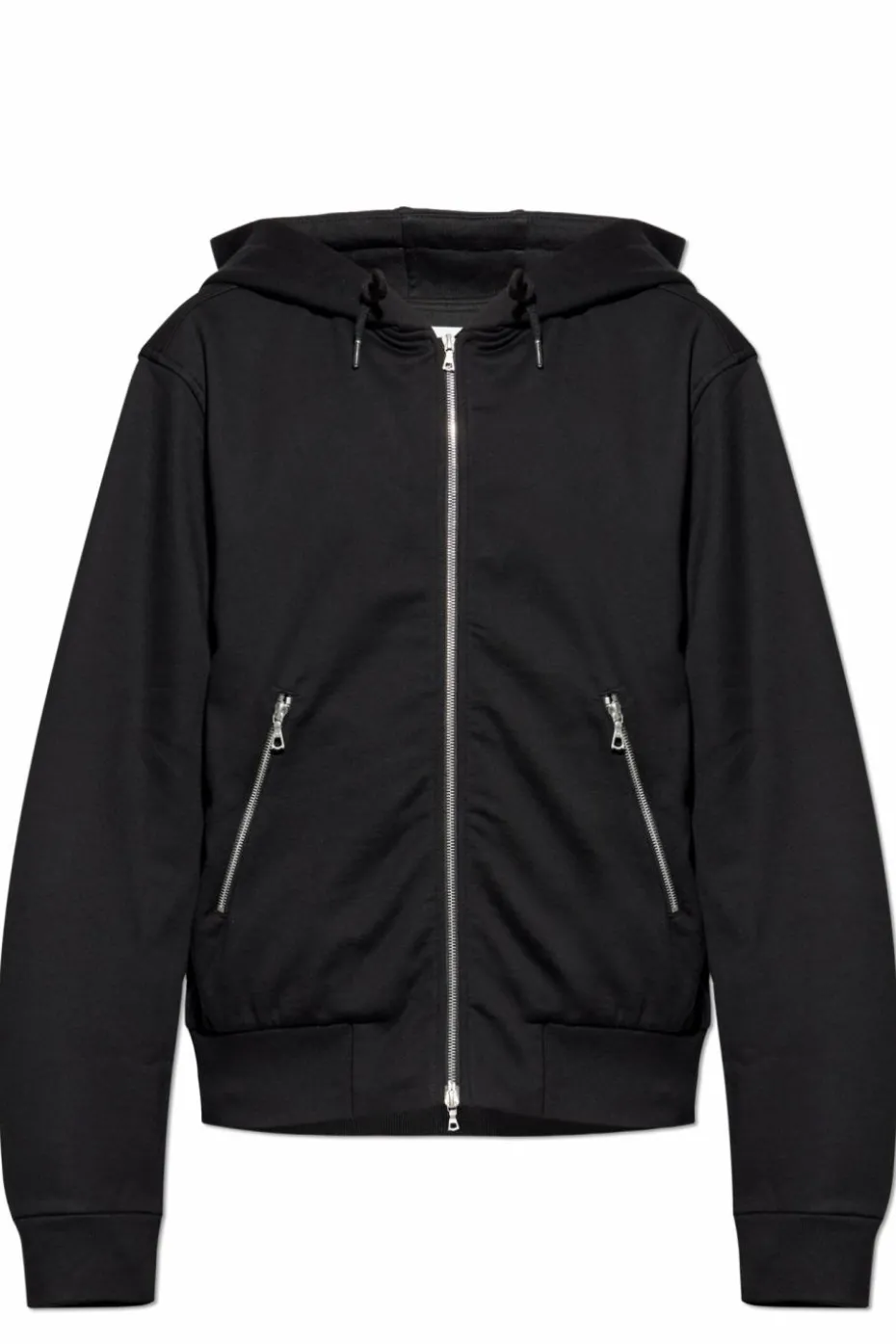 Dries Van Noten CZARNY Bluza z kapturem