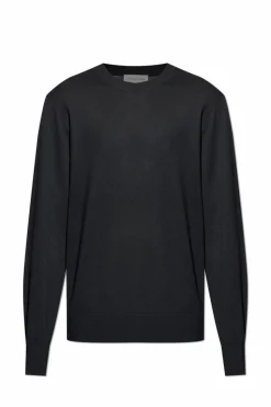 Dries Van Noten CZARNY Wełniany sweter