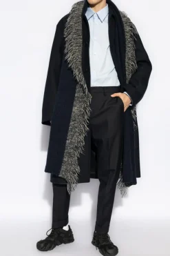 Dries Van Noten jasnoniebieski Klasyczna koszula