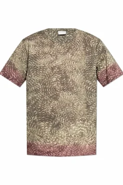 Dries Van Noten MULTIKOLOR Wzorzysty t-shirt