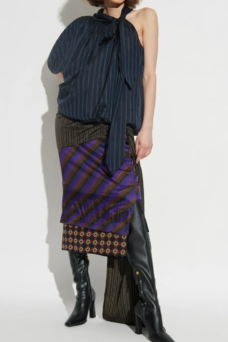 Dries Van Noten MULTIKOLOR Spódnica `Senice`