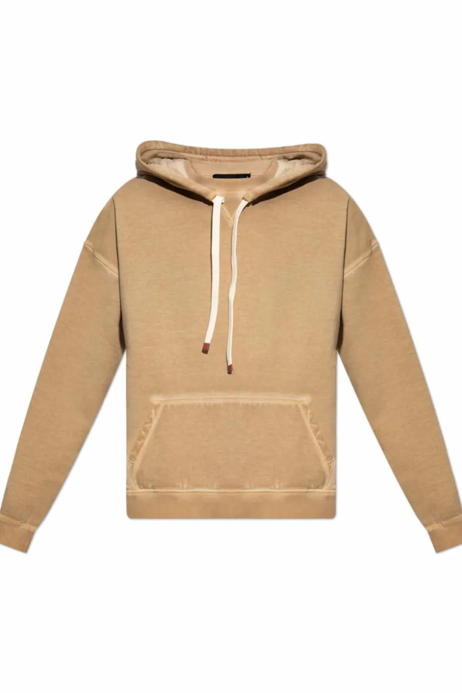 Dsquared2 beżowy Bluza z kapturem