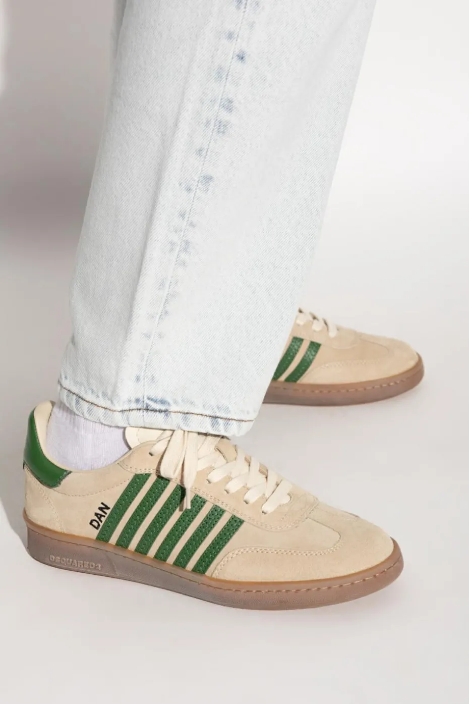 Dsquared2 beżowy Buty sportowe `Boxer`