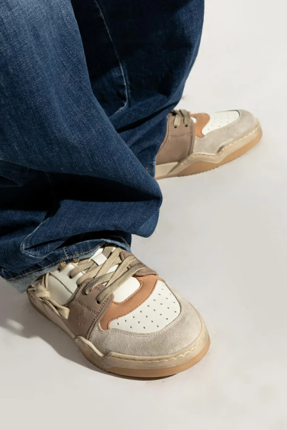 Dsquared2 beżowy Buty sportowe `Spiker`