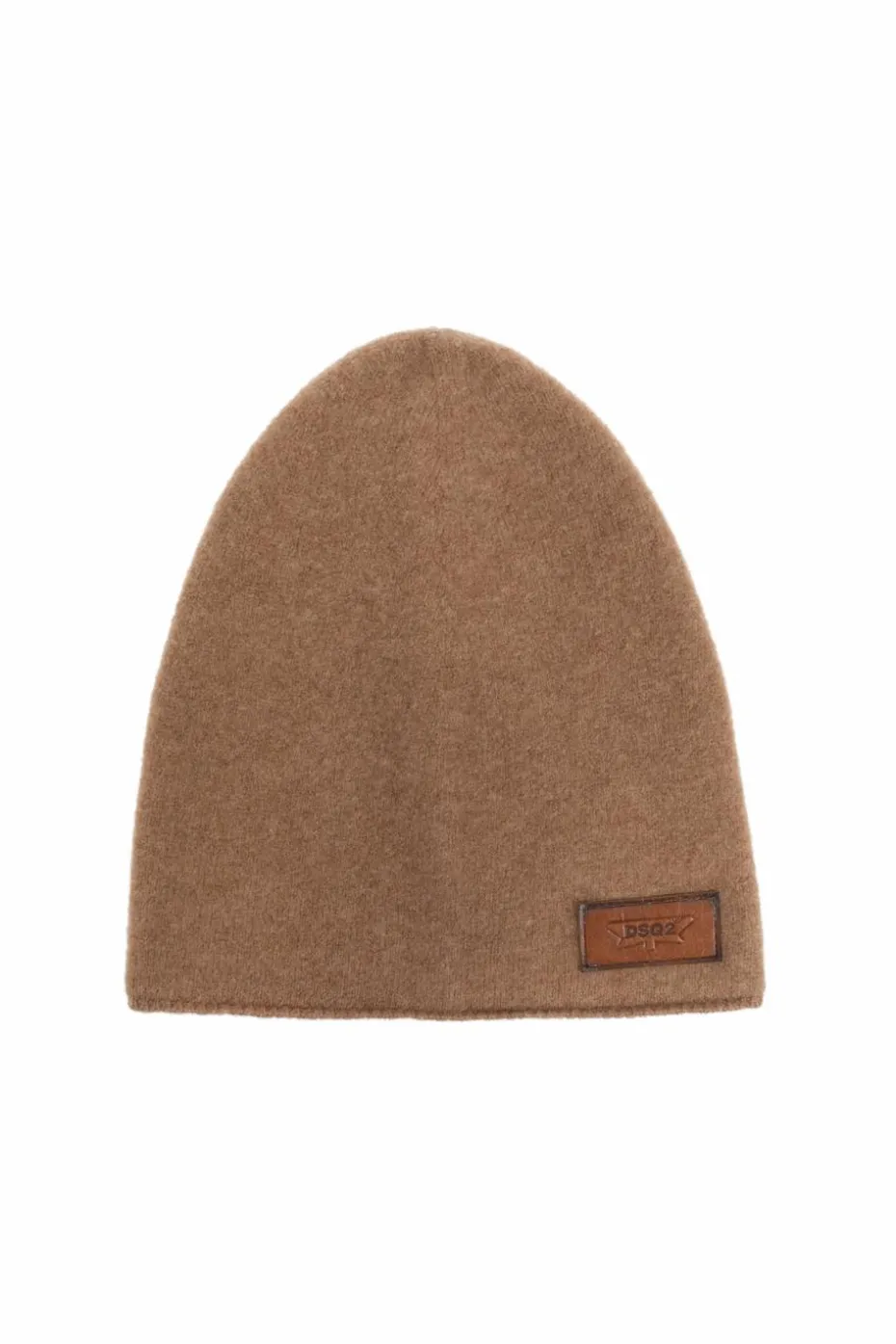 Dsquared2 beżowy Czapka z logo