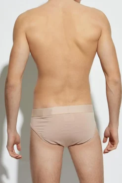 Dsquared2 beżowy Figi z logo
