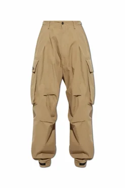 Dsquared2 beżowy Spodnie typu `cargo`
