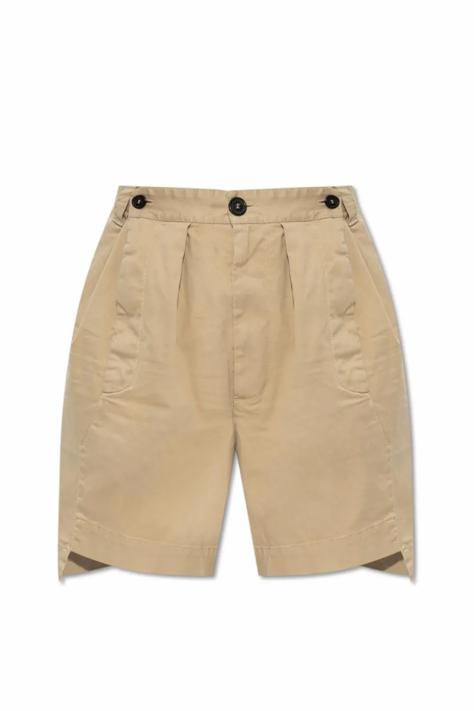 Dsquared2 beżowy Szorty typu `Baggy`
