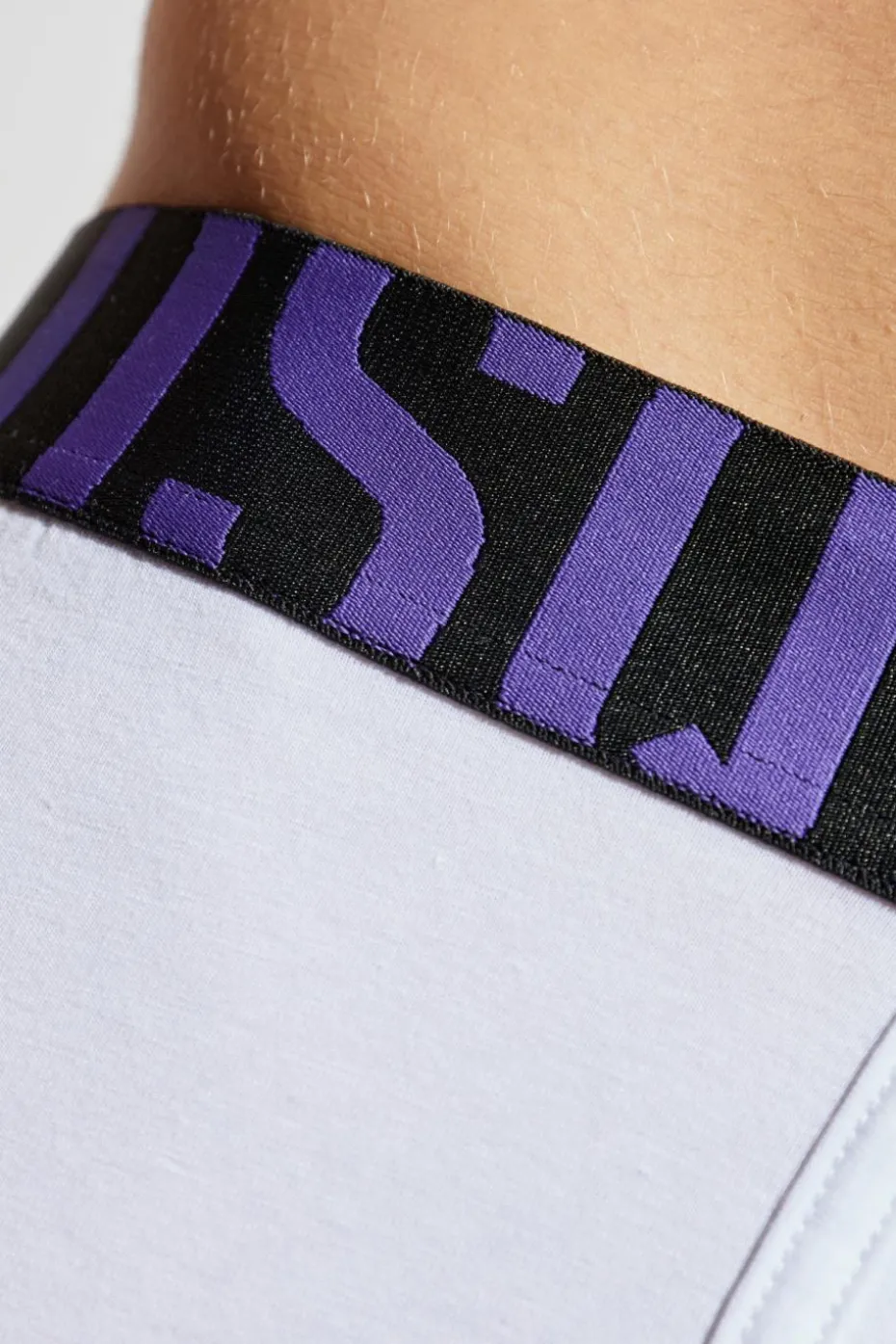 Dsquared2 BIAŁY Bawełniane bokserki z logo