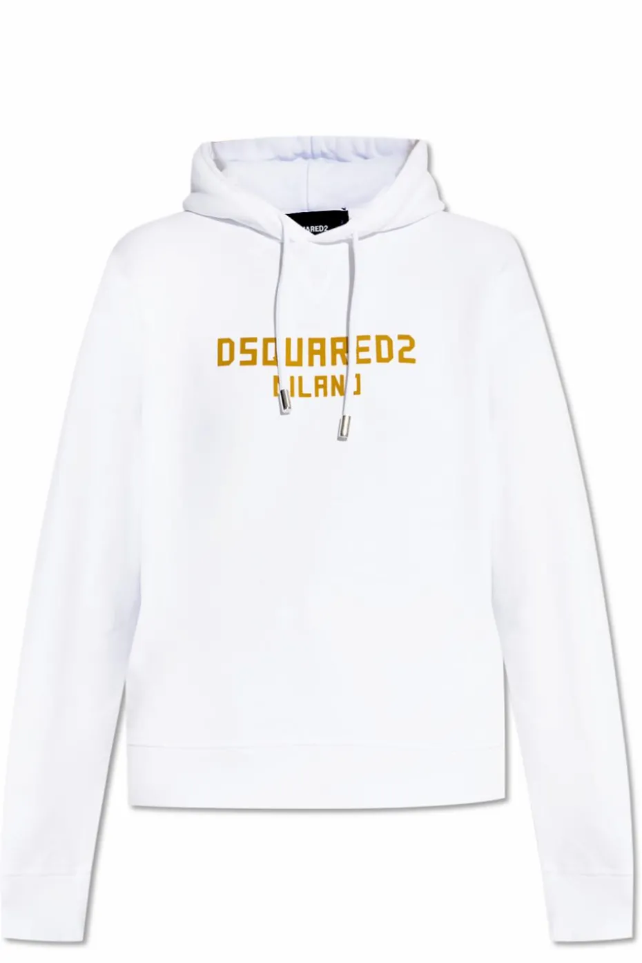 Dsquared2 BIAŁY Bluza z kapturem